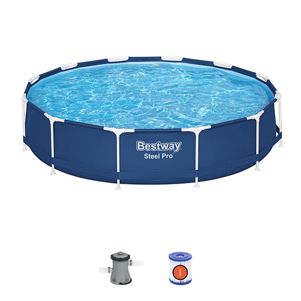 Piscina Tonda Steel Pro 366x76 cm H - 56681 Bestway