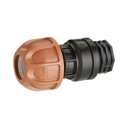 Raccordo Ø 20 mm Filetto 3/4” - 1/2” F- 90320