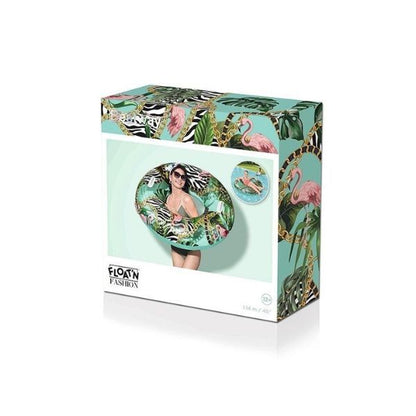 Ciambella salvagente gonfiabile fantasia floreale 99 X 99 X 31,5 cm