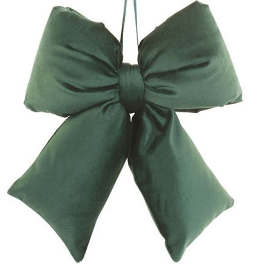 Fiocco velluto maxi imbottito Verde 30 X 42 cm - 200010C