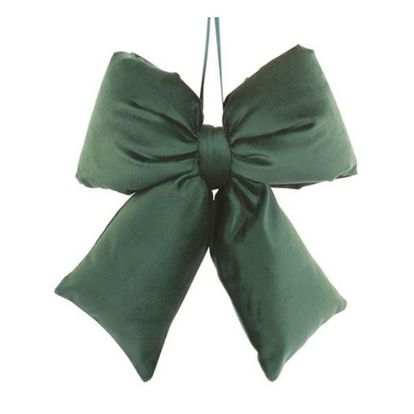 Fiocco velluto maxi imbottito Verde 26 X 34 cm - 200016C