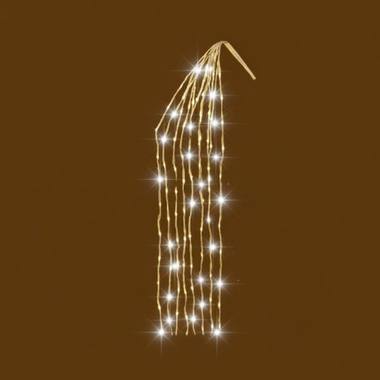 Cascata Luminosa di Natale 440 Led Bianco Caldo – 1,2 mt - 492697