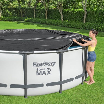 Copertura Piscina rotonda fast set e steel pro max - 58038