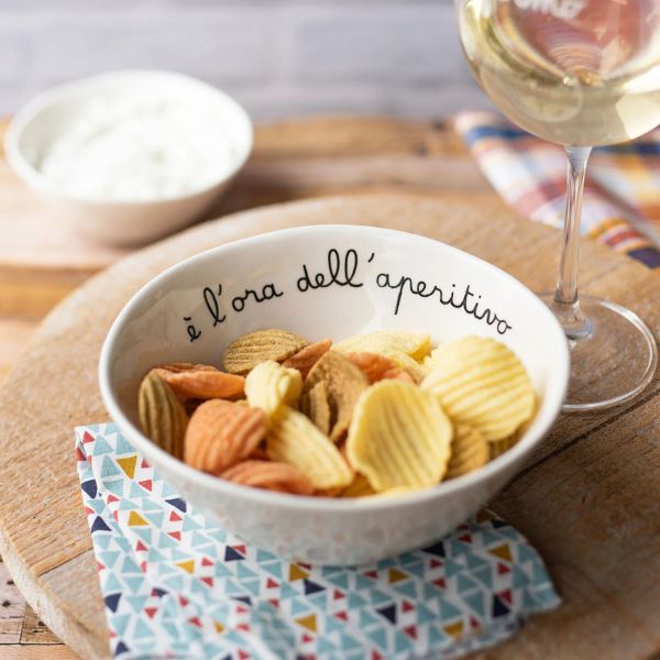 Set 2 coppette - è l'ora dell'aperitivo 12 cm