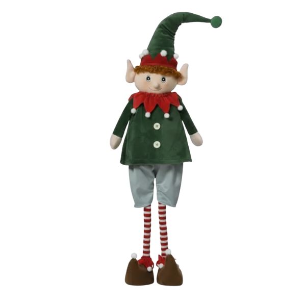 Elfo di Natale regolabile - H 1,20 mt - 537749