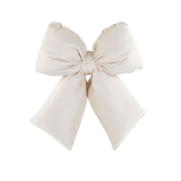 Fiocco velluto maxi imbottito Bianco Burro 26 X 34 cm -200014C