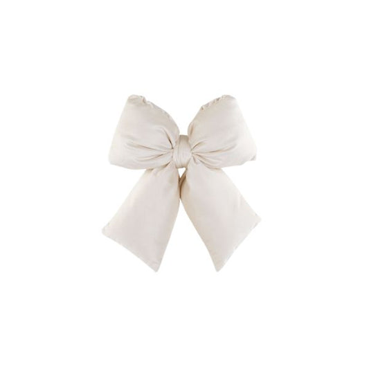 Fiocco velluto maxi imbottito Bianco Burro 16 X 24 cm - 200018C