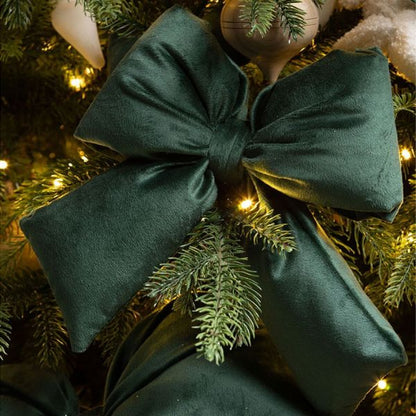 Fiocco velluto maxi imbottito Verde 16 X 24 cm - 200020C