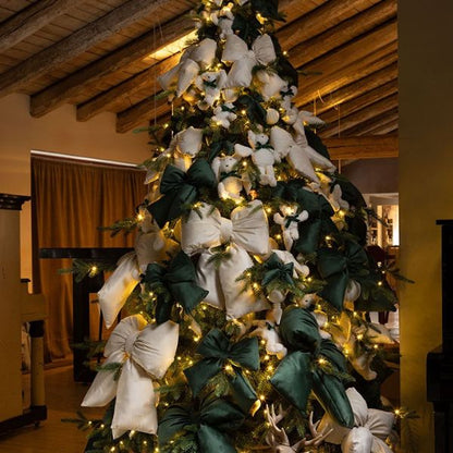 Fiocco velluto maxi imbottito Verde 12 X 15 cm - 200008C