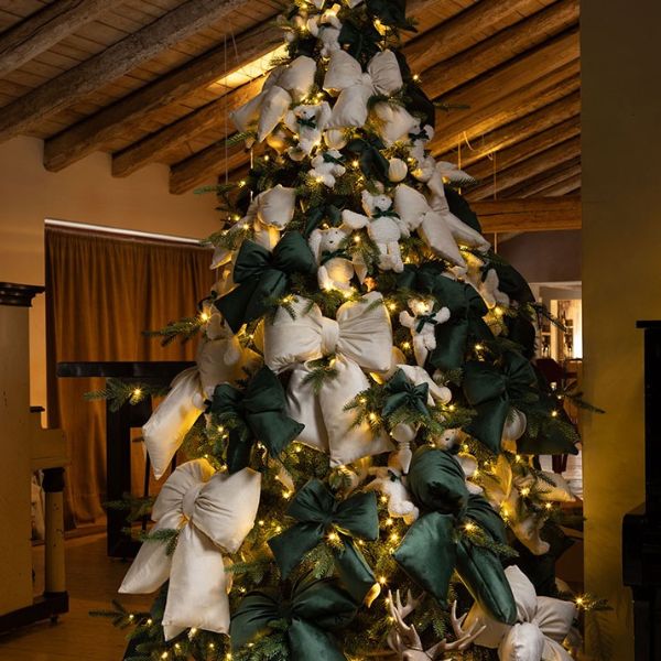 Fiocco velluto maxi imbottito Verde 26 X 34 cm - 200016C