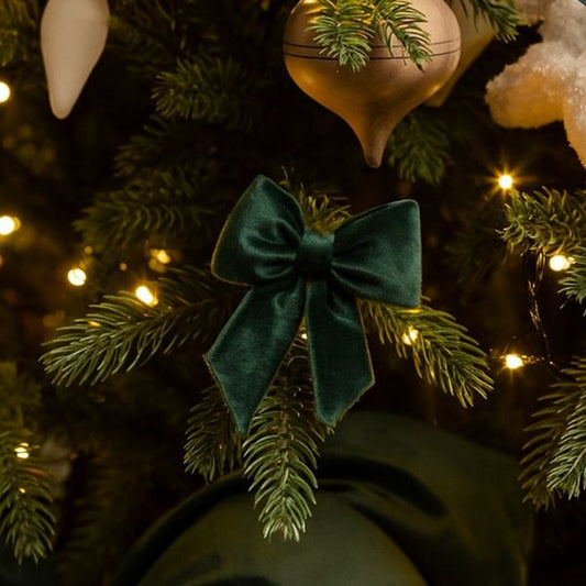 Fiocco velluto maxi imbottito Verde 12 X 15 cm - 200008C