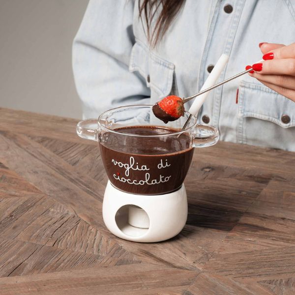 Fonduta per cioccolato - Voglia di cioccolato