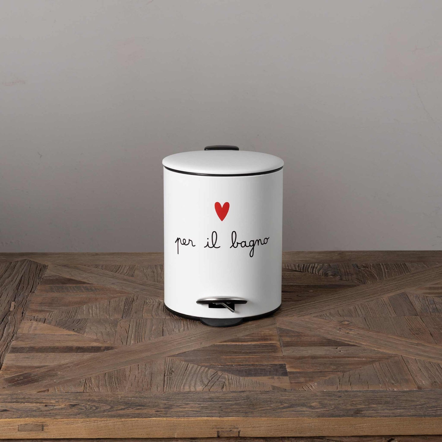 Pattumiera bianca - Per il bagno  5 L