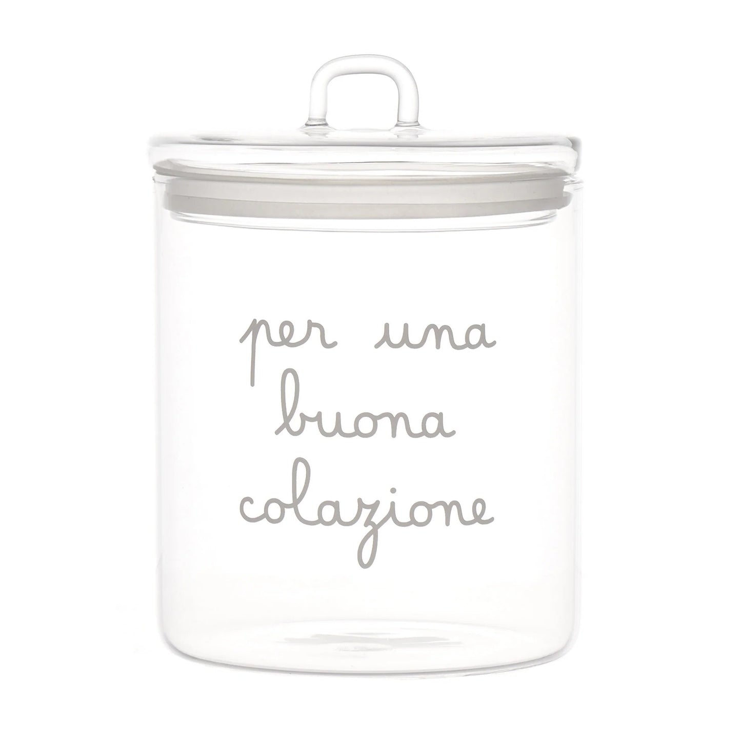 Barattolo - Scritta: Per una buona colazione Ø15