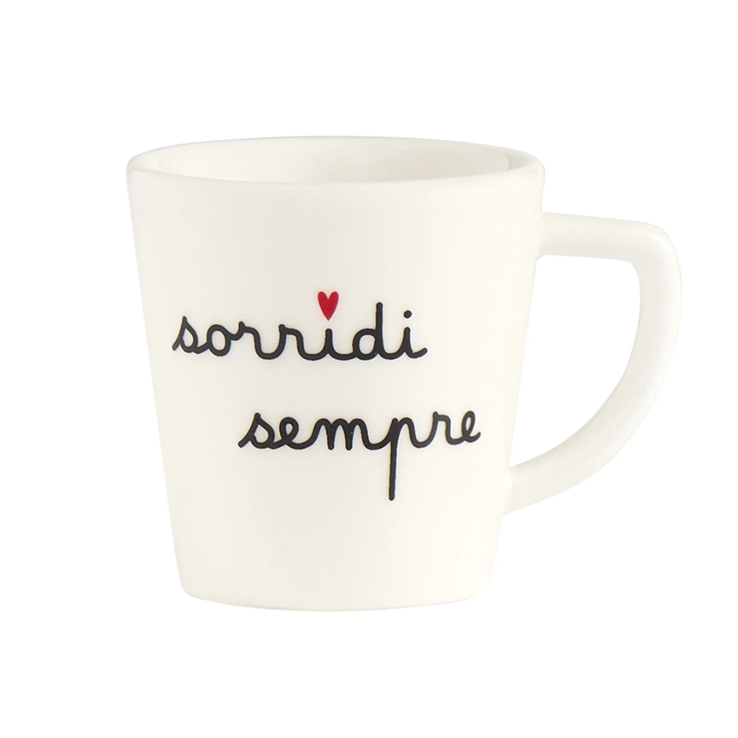 Set 2 tazzine espresso - Sorridi sempre
