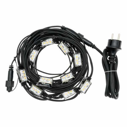 Luci di Natale stroboscopiche 10 strobo - BIanco caldo - prolungabile - 42278