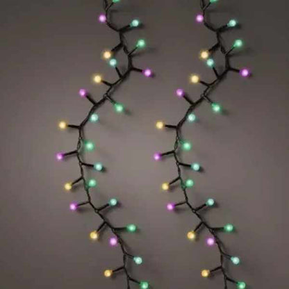 Luci di Natale 500 LED Cherry Multicolor  - 11 mt - 495559