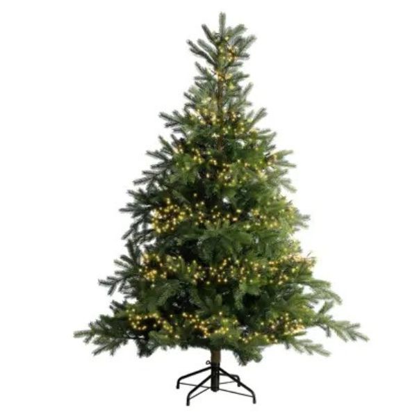 Luci di Natale 1512 LED Soft Gold 14 mt