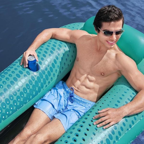 Materassino Hydro Force Sol Venture con base in rete 188 x 109 x 46 cm  - Bestway