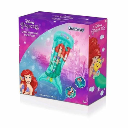 Materassino gonfiabile Disney con sirenetta Bestway