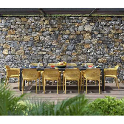 Set 4 Sedie Net Nardi Senape