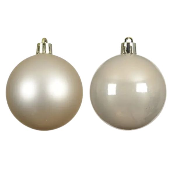 Palline di Natale Perla- 10 cm - 4 pz