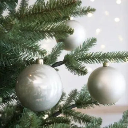 Palline di Natale Perla- 10 cm - 4 pz