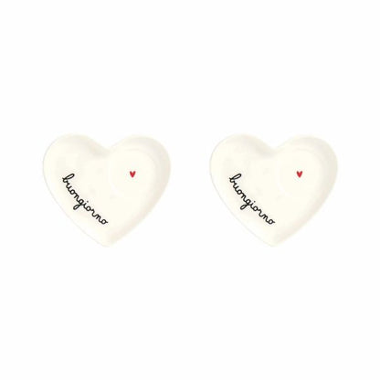 Set 2 piattini per tazzine - Buongiorno