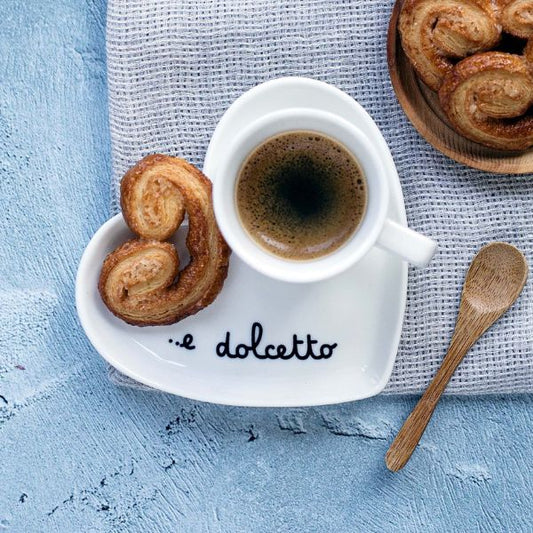 Set 2 piattini per tazzine - e dolcetto