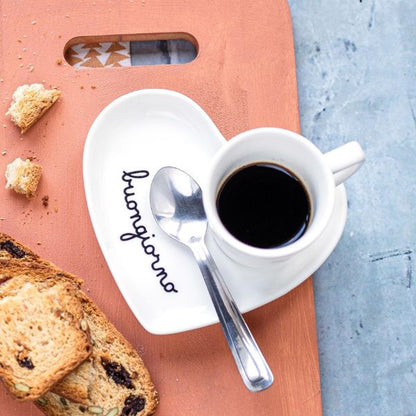 Set 2 piattini per tazzine - Buongiorno