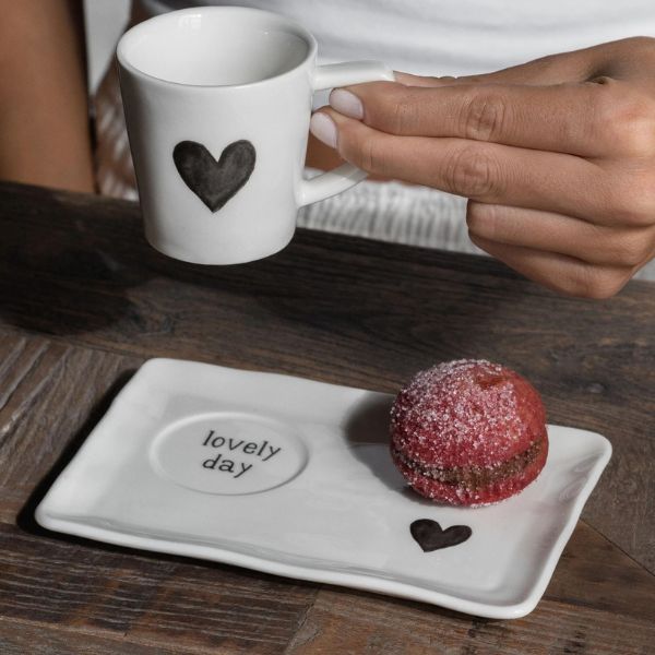 Set 2 piattini per Tazzine - Lovely Day