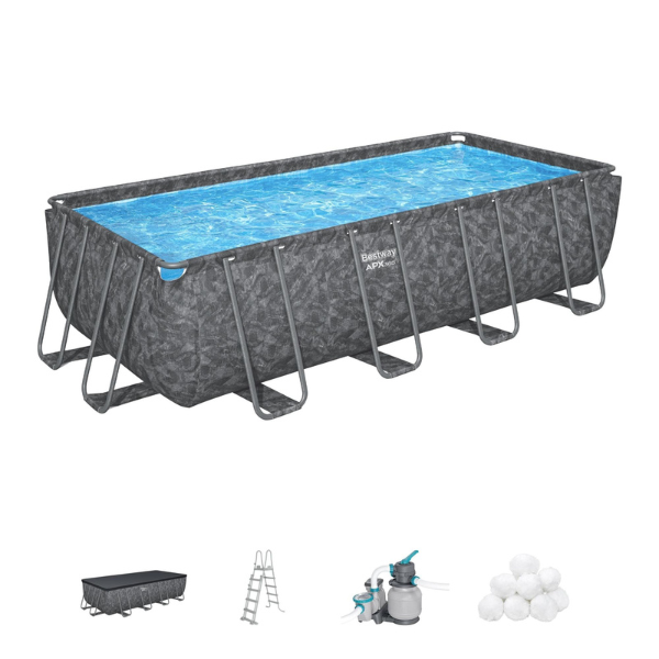 Piscina rettangolare fuori terra APX 365 da 549x274x132 cm- Bestway- 561KA
