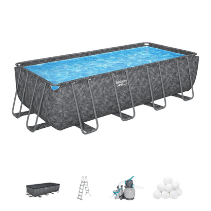 Piscina rettangolare fuori terra APX 365 da 549x274x132 cm- Bestway- 561KA