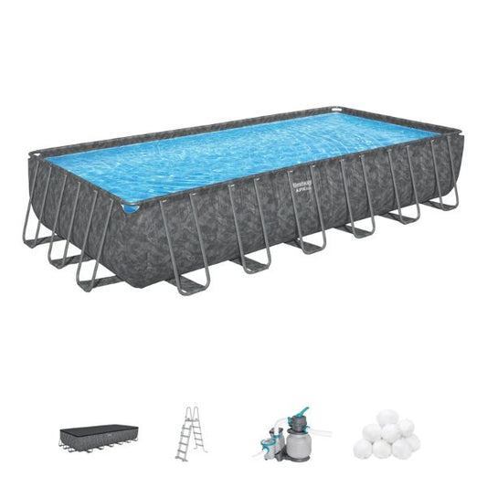 Piscina Rettangolare Bestway fuori terra APX - 732x366x132 cm - 561KG