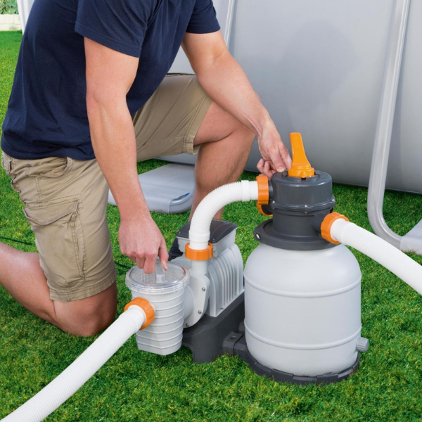 Pompa Filtro a Sabbia per Piscina 5.678 l/h- Bestway Flowclear™ - 58497-6