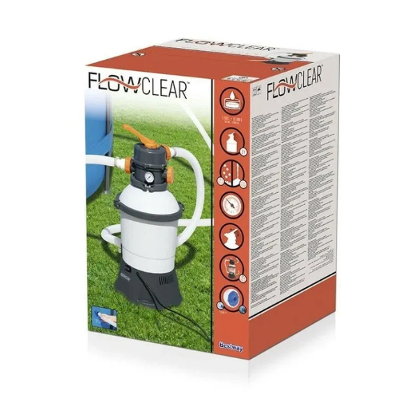 Pompa Filtro a Sabbia per Piscina 3.028 l/h- Bestway Flowclear™ - 58634GS
