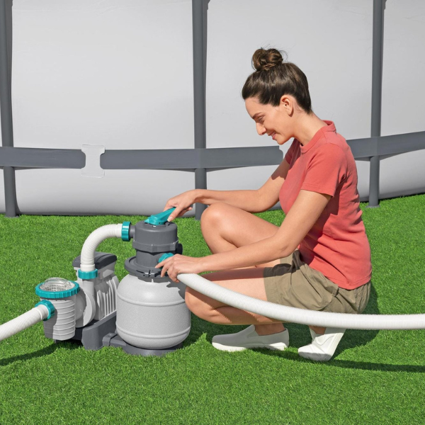 Pompa Filtro a Sabbia per Piscina 6.056 l/h- Bestway Flowclear™ - 58497