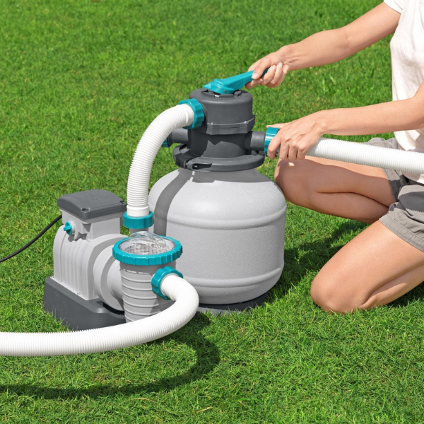 Pompa Filtro a Sabbia per Piscina 8,3270 L/H- Bestway Flowclear™-58499