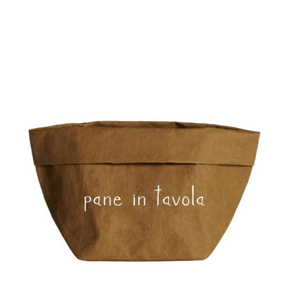 Contenitore con Scritta: Pane in tavola