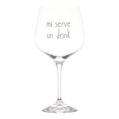 Set 2 Calici - Mi serve un Drink 82 cl