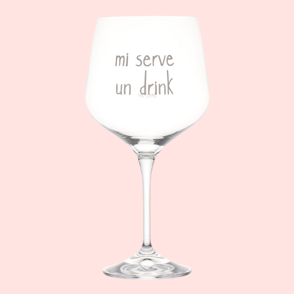 Set 2 Calici - Mi serve un Drink 82 cl