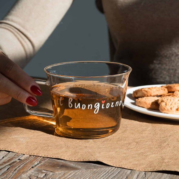 Set 2 Tazze Colazione - Il Buongioro si vede dal mattino