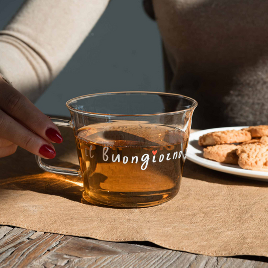 Set 2 Tazze Colazione - Il Buongioro si vede dal mattino