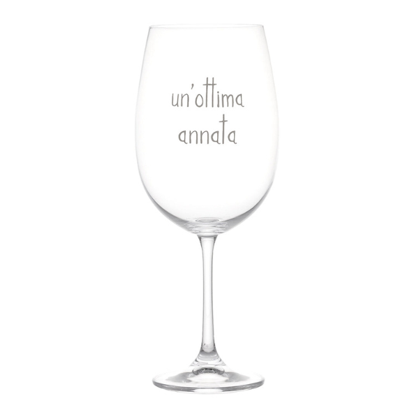 Set 2 calici - Un'ottima annata 64 cl