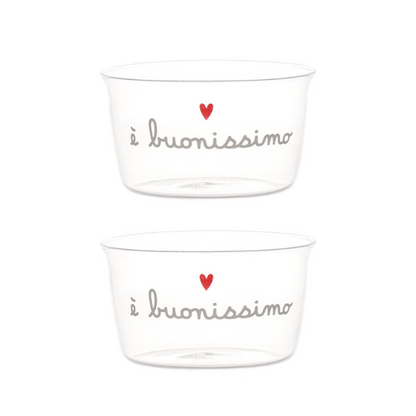 Set 2 Coppette - E' buonissimo