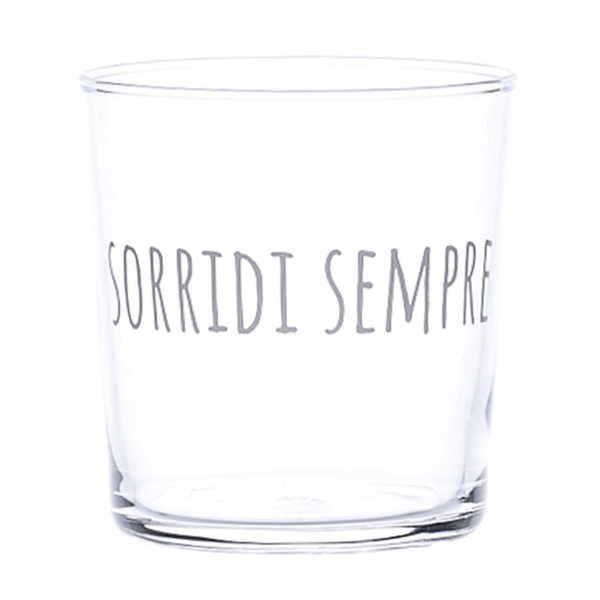 Bicchiere - Sorridi sempre