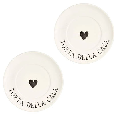 Set 2 piatti - Torta della casa 21 cm