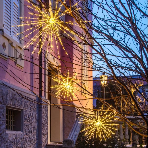 Sfera luminosa di Natale Twigball 240 MicroLed Bianco caldo Ø 40 cm