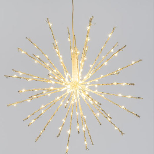 Sfera luminosa di Natale Twigball 240 MicroLed Bianco caldo Ø 40 cm