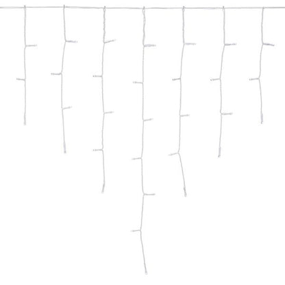 Tenda Luci di Natale 186 LED Bianco Caldo  4,2 mt